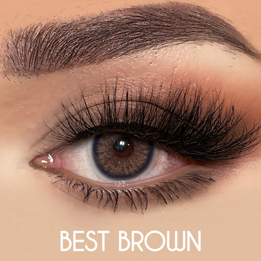 PRE-ORDER BEST BROWN PRESCRIPTION LENS