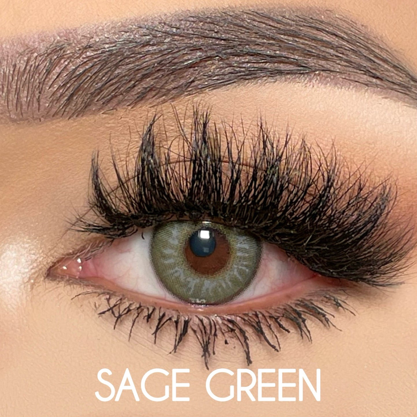 SAGE GREEN COSMETIC CONTACT LENS